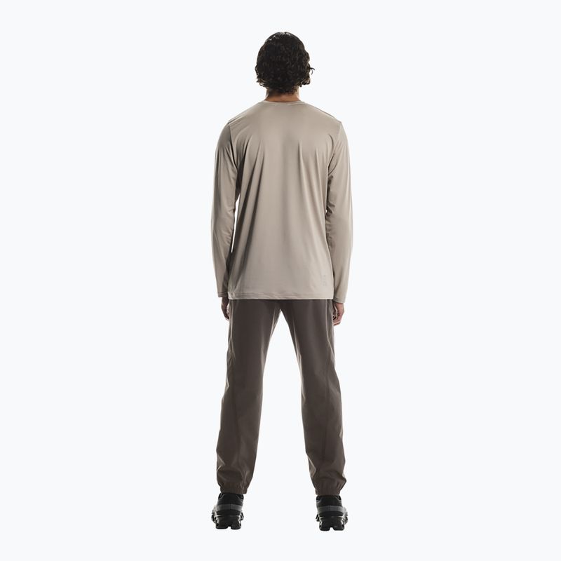 Longsleeve do biegania męski On Core Long-T undyed-white 3