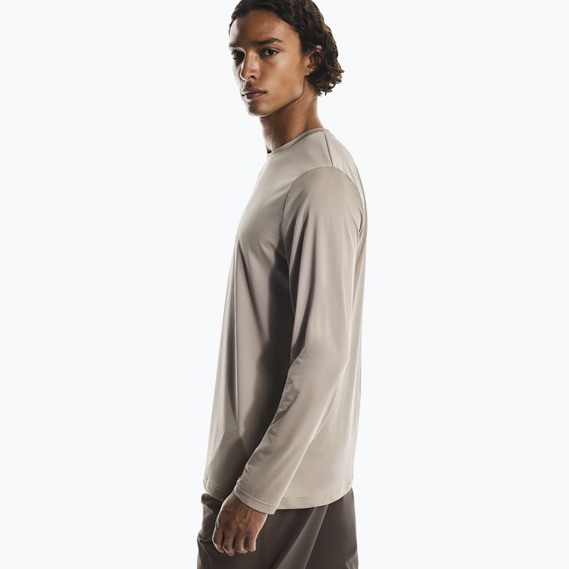 Longsleeve do biegania męski On Core Long-T undyed-white 4