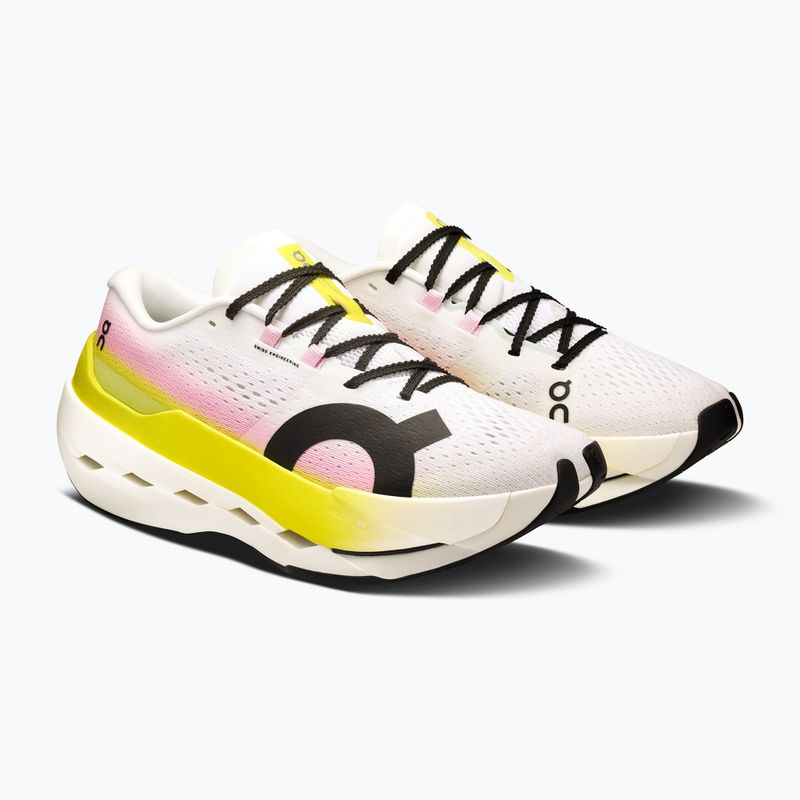 Buty do biegania damskie On Cloudboom Max lime/raspberry 10