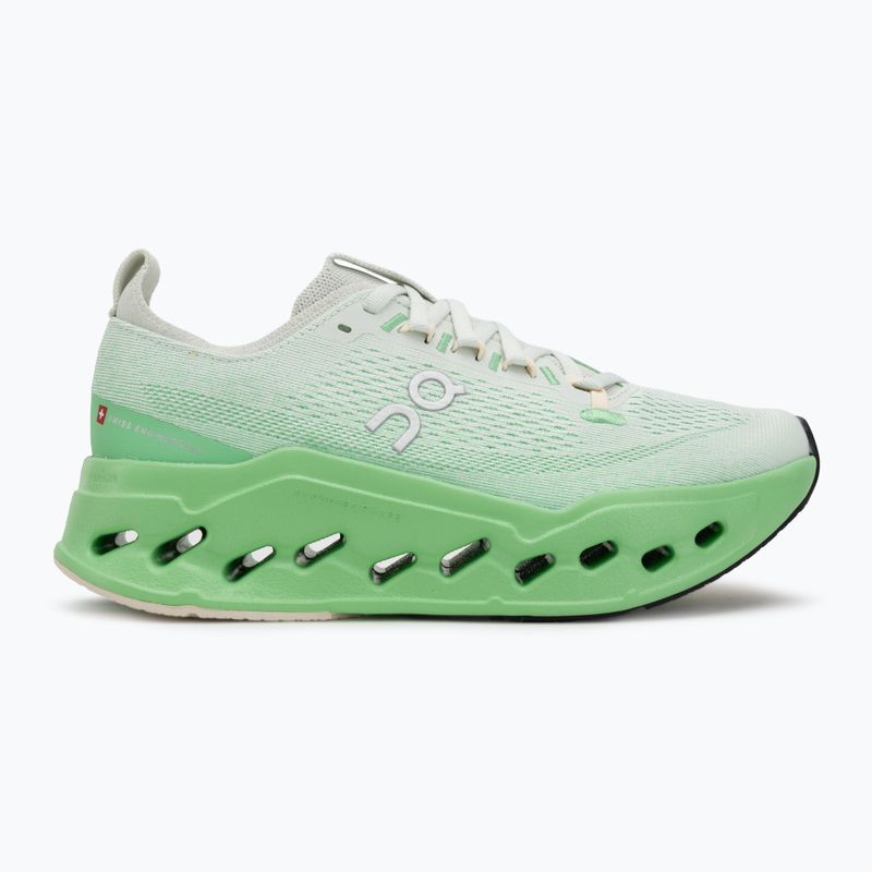 Buty do biegania damskie On Cloudsurfer Max mineral/honeydew 2
