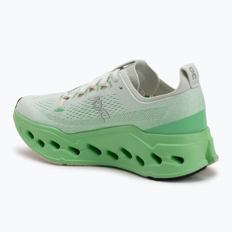 Buty do biegania damskie On Cloudsurfer Max mineral/honeydew 3