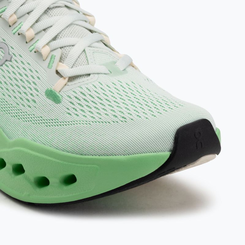 Buty do biegania damskie On Cloudsurfer Max mineral/honeydew 7
