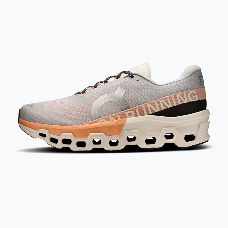Buty do biegania męskie On Cloudmonster 2 glacier/tangerine 9