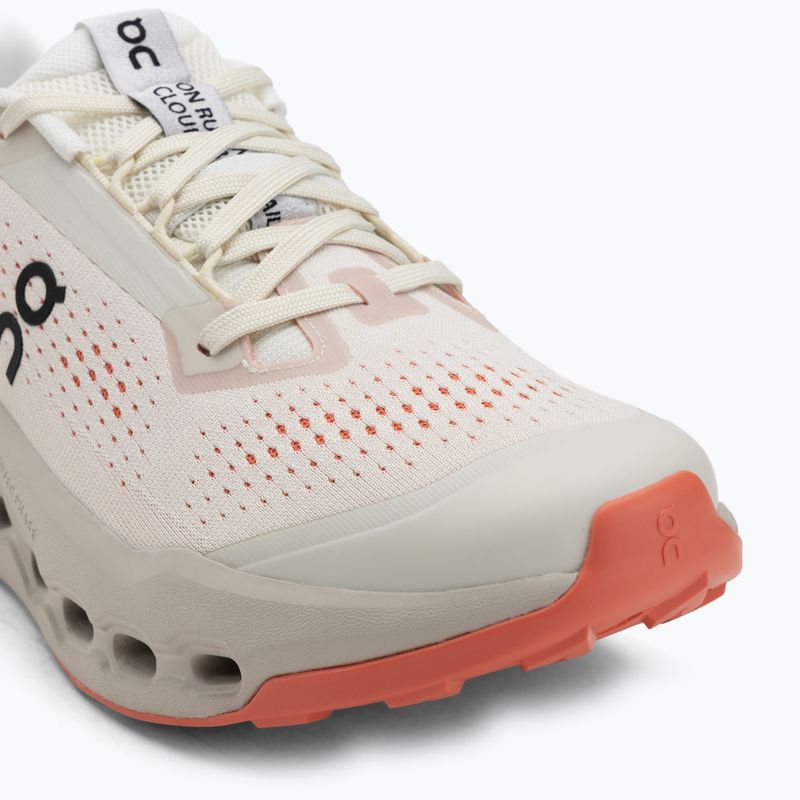 Buty do biegania męskie On Cloudsurfer Trail 2 ivory/ghost 7