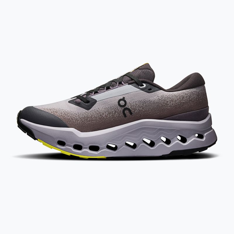 Buty do biegania damskie On Cloudsurfer Trail 2 Waterproof black/lilac 8