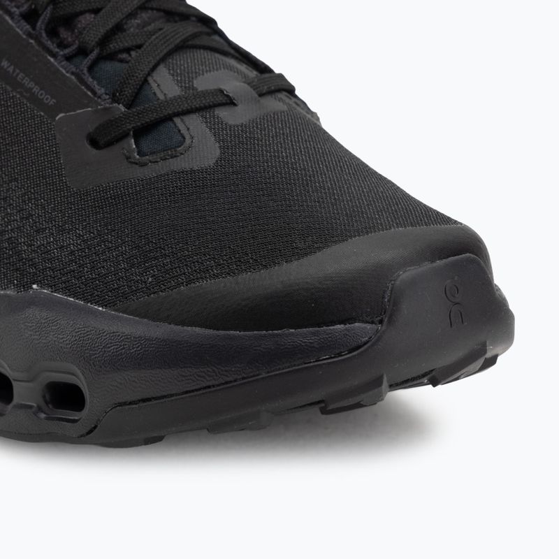 Buty do biegania damskie On Cloudsurfer Trail 2 Waterproof black/black 7