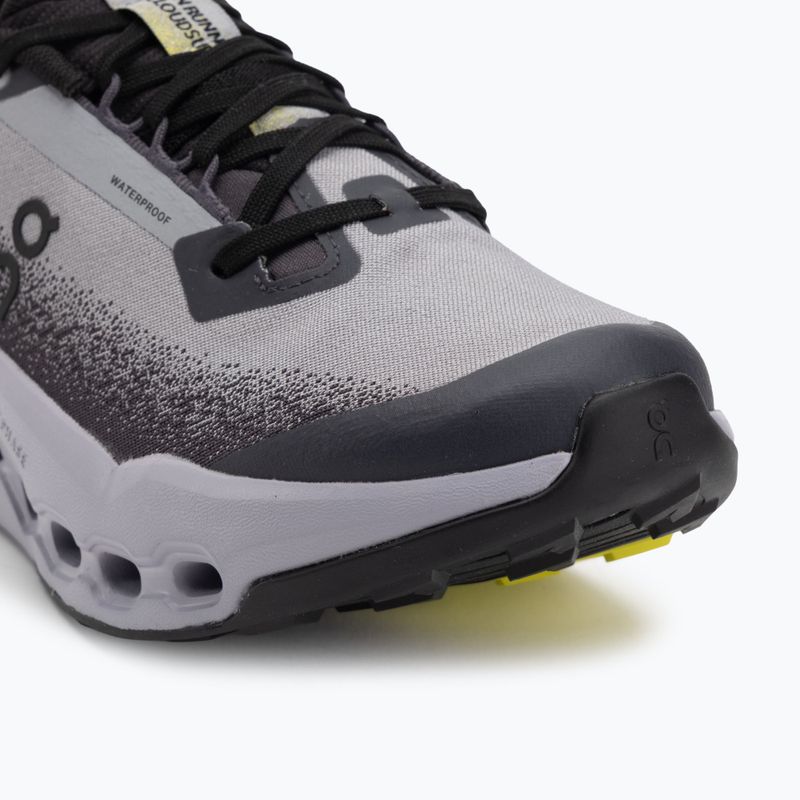Buty do biegania damskie On Cloudsurfer Trail 2 Waterproof black/lilac 7