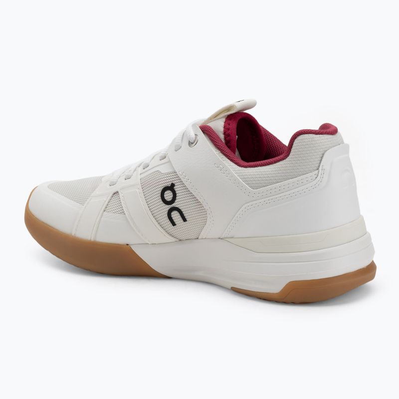 Buty do tenisa damskie On The Roger Clubhouse Pro ivory/grenadine 3