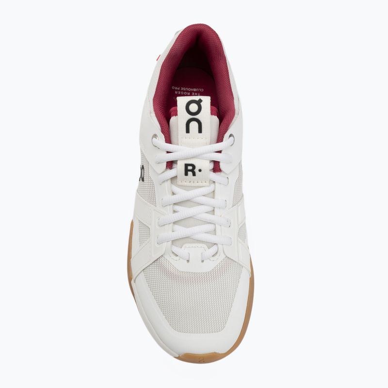 Buty do tenisa damskie On The Roger Clubhouse Pro ivory/grenadine 5