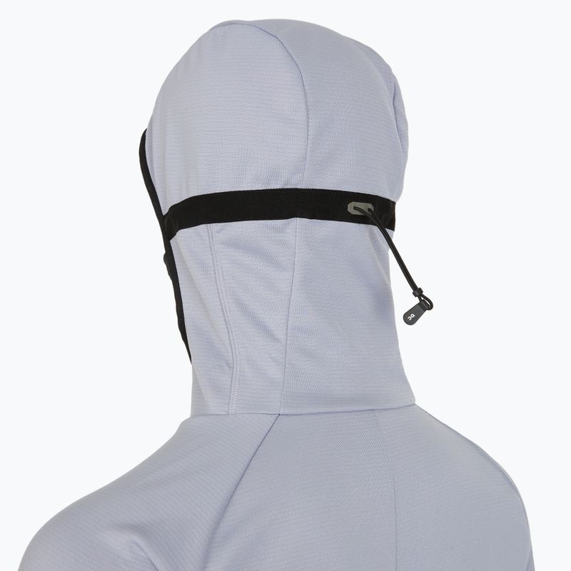 Bluza do biegania damska On Climate Zip Hoodie lilac 6