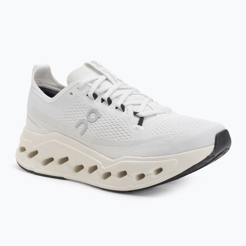 Buty do biegania męskie On Cloudsurfer Max Wide white/white