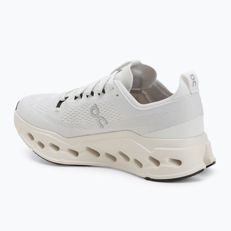 Buty do biegania męskie On Cloudsurfer Max Wide white/white 3