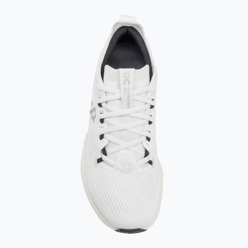 Buty do biegania męskie On Cloudsurfer Max Wide white/white 5