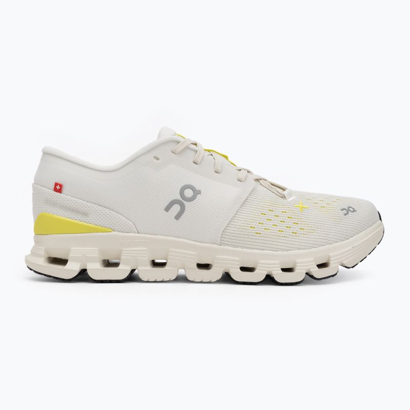 Buty treningowe męskie On Cloud X 4 ivory/lime 2