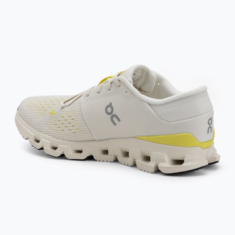 Buty treningowe męskie On Cloud X 4 ivory/lime 3
