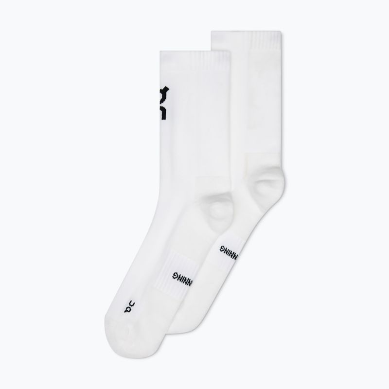 Skarpety do biegania On Core Run High 2 pary white