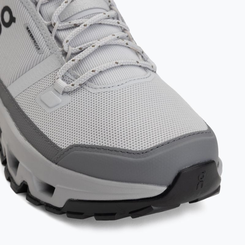 Buty turystyczne męskie On Cloudrock Mid Waterproof glacier/alloy 7
