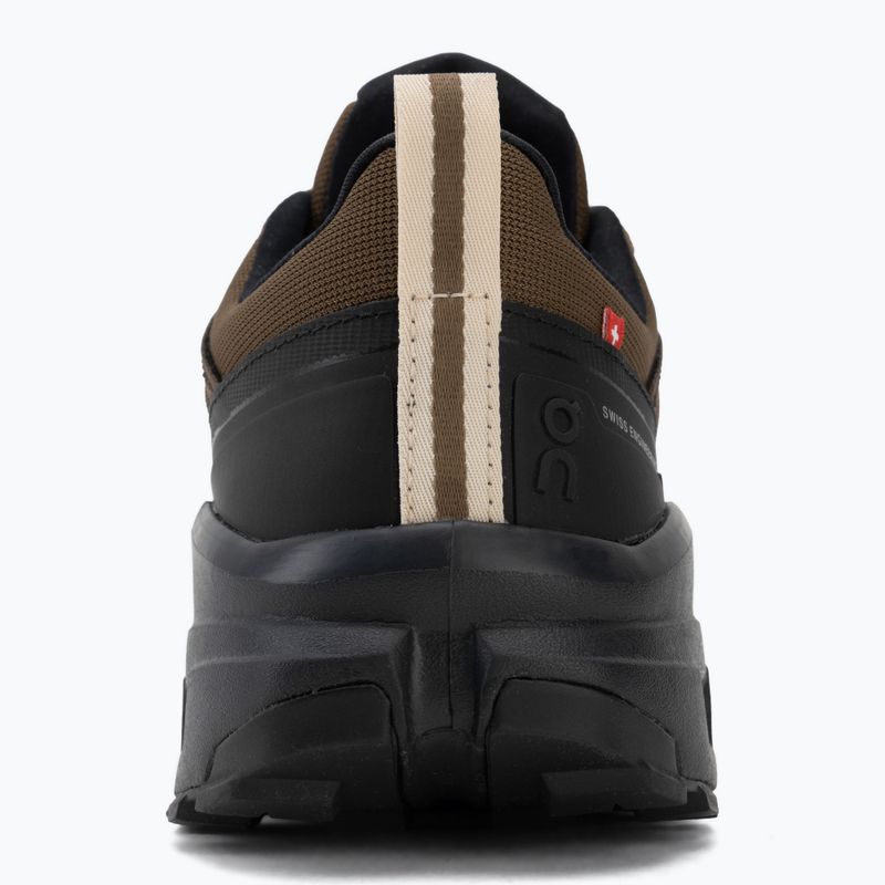 Buty męskie On Cloudrock Low Waterproof earth/black 6