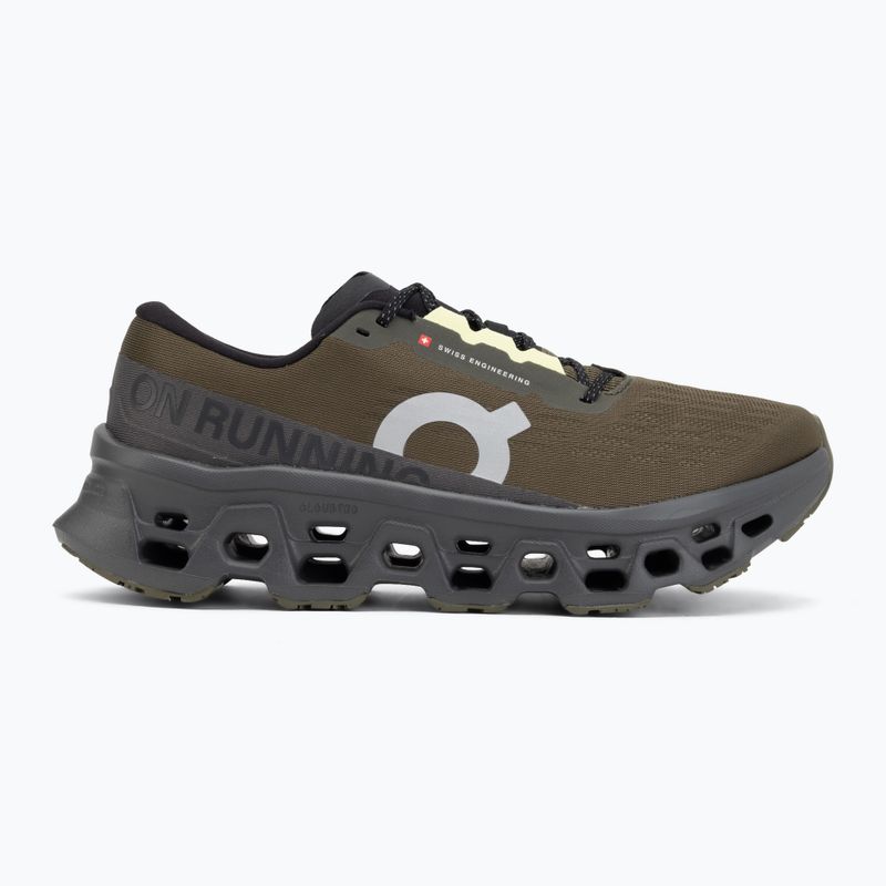 Buty do biegania męskie On Cloudmonster 3 olive/eclipse 2