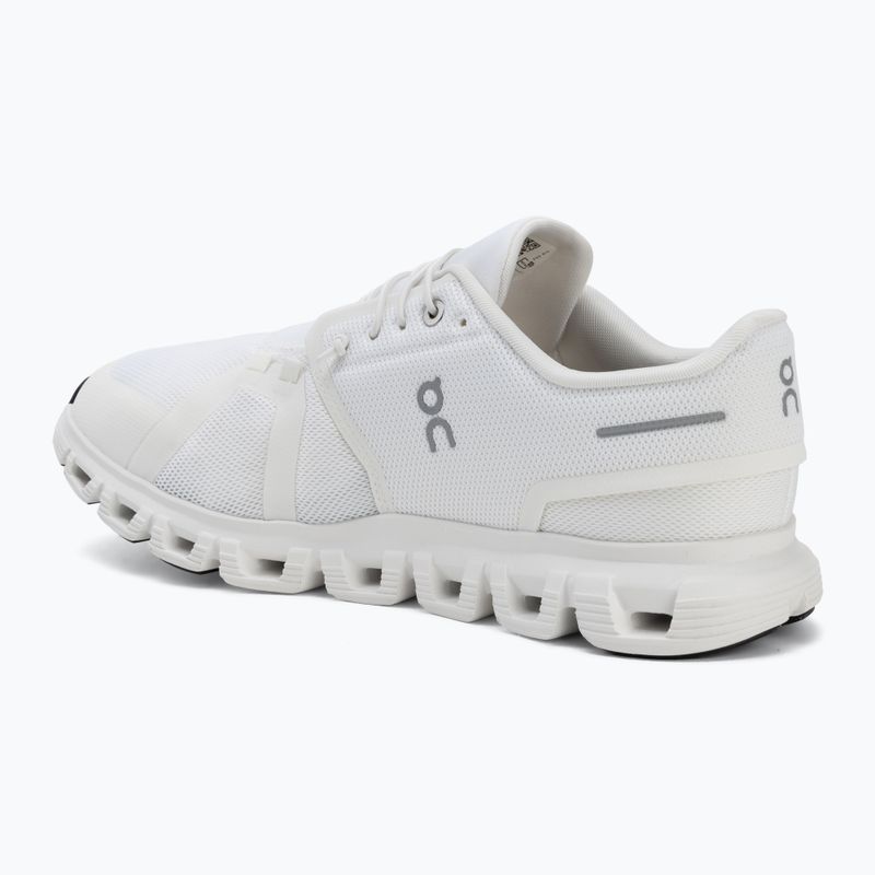 Buty męskie On Cloud 6 Wide white/white 3
