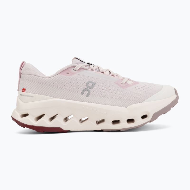 Buty do biegania damskie On Cloudsurfer Trail 2 lily/gardenia 2