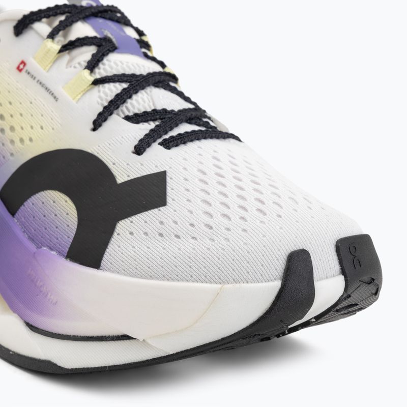 Buty do biegania damskie On Cloudboom Max white/juniper 7