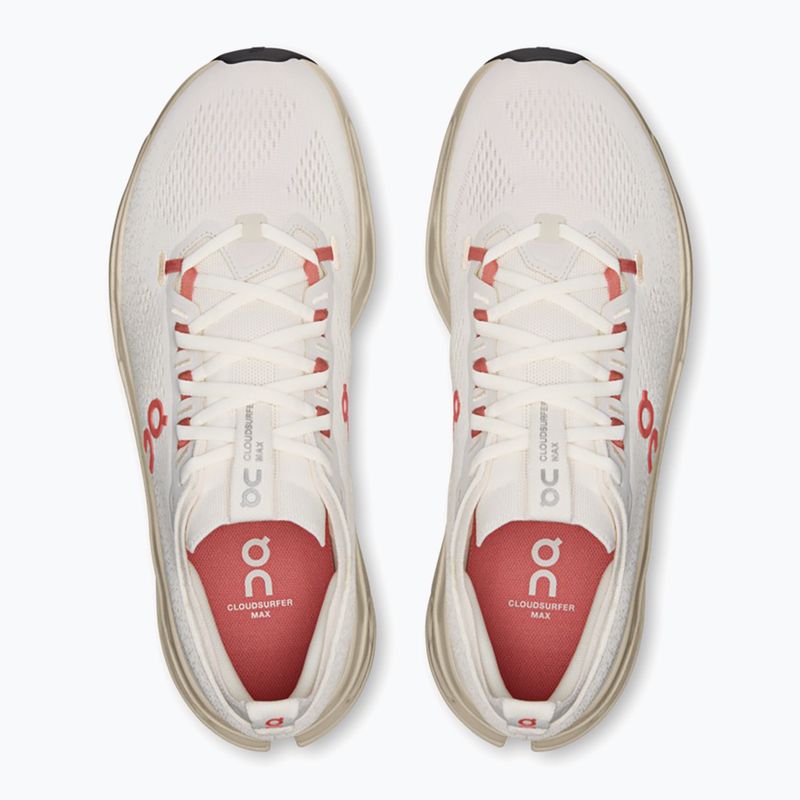 Buty do biegania męskie On Cloudsurfer Max ivory/dustrose 13