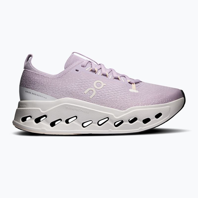Buty do biegania damskie On Cloudsurfer Max foxglove/ivory 8