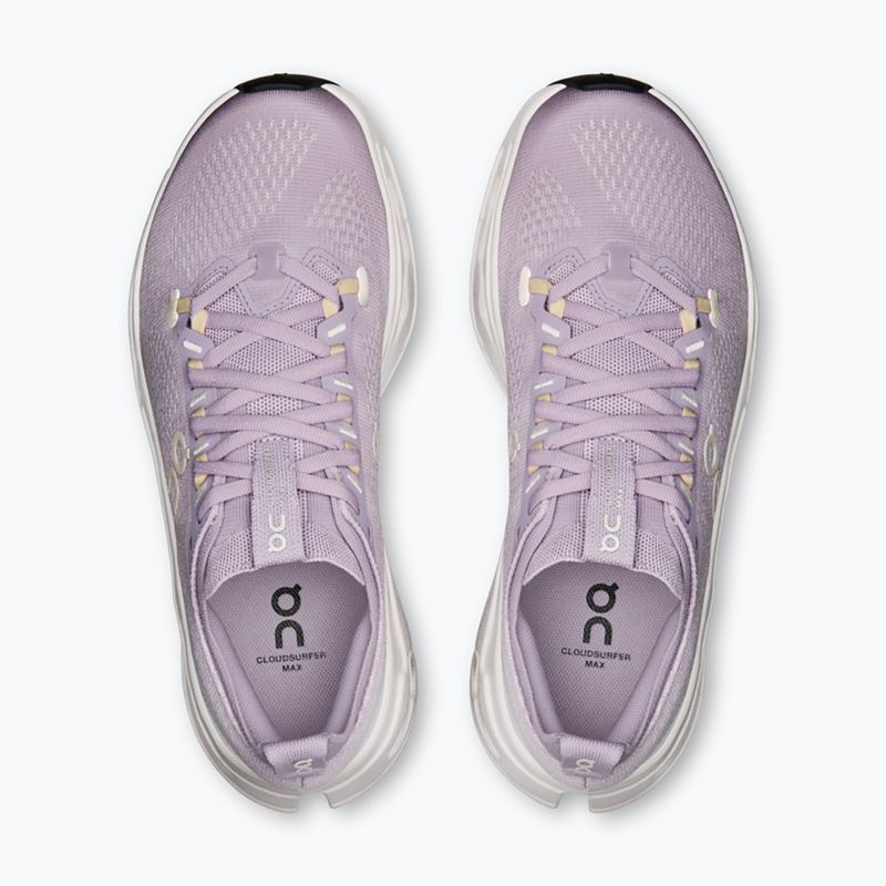 Buty do biegania damskie On Cloudsurfer Max foxglove/ivory 10