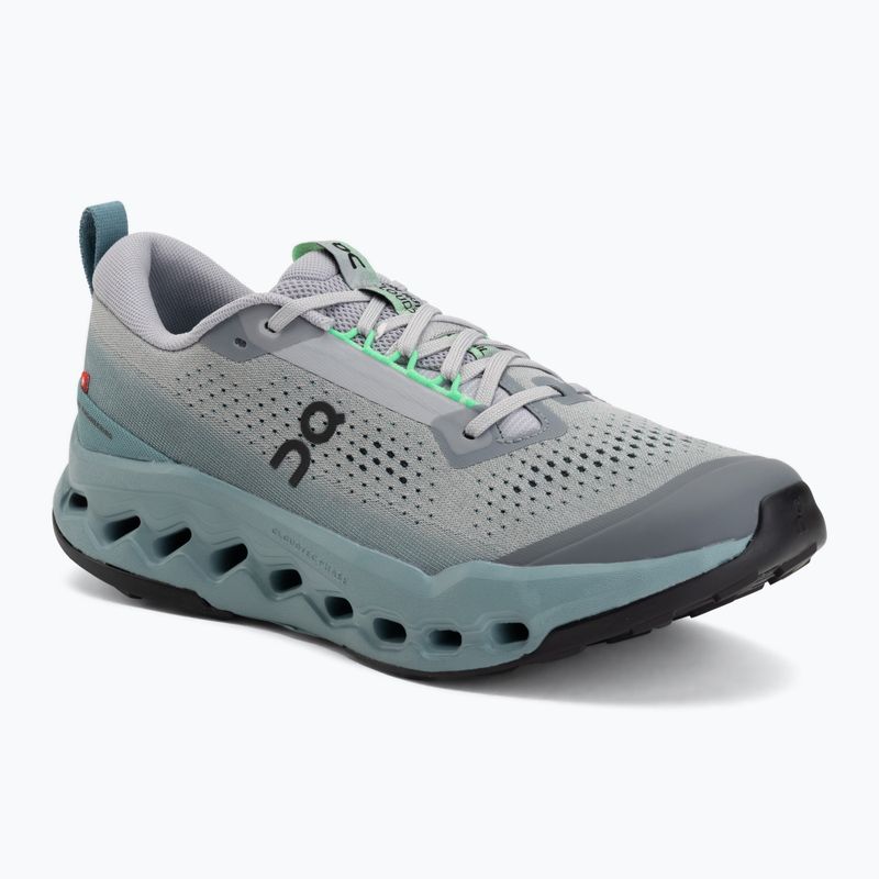Buty do biegania męskie On Cloudsurfer Trail 2 platinum/tide