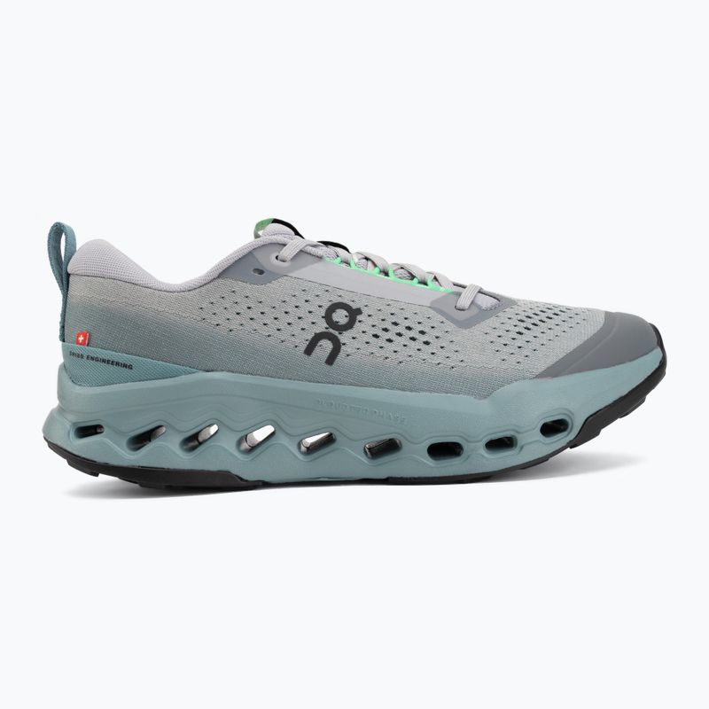Buty do biegania męskie On Cloudsurfer Trail 2 platinum/tide 2