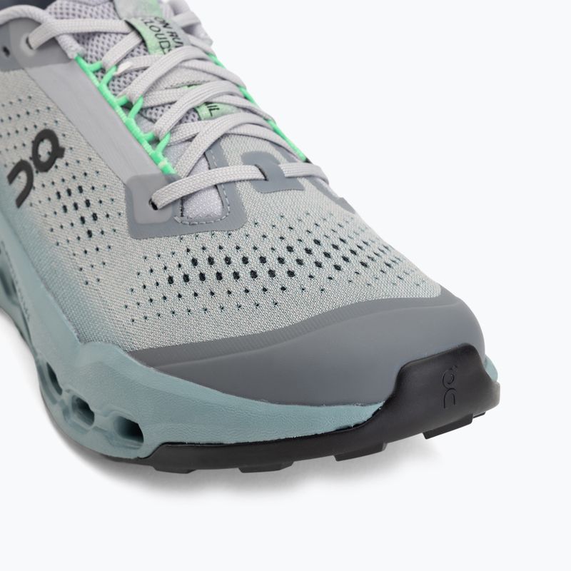 Buty do biegania męskie On Cloudsurfer Trail 2 platinum/tide 7
