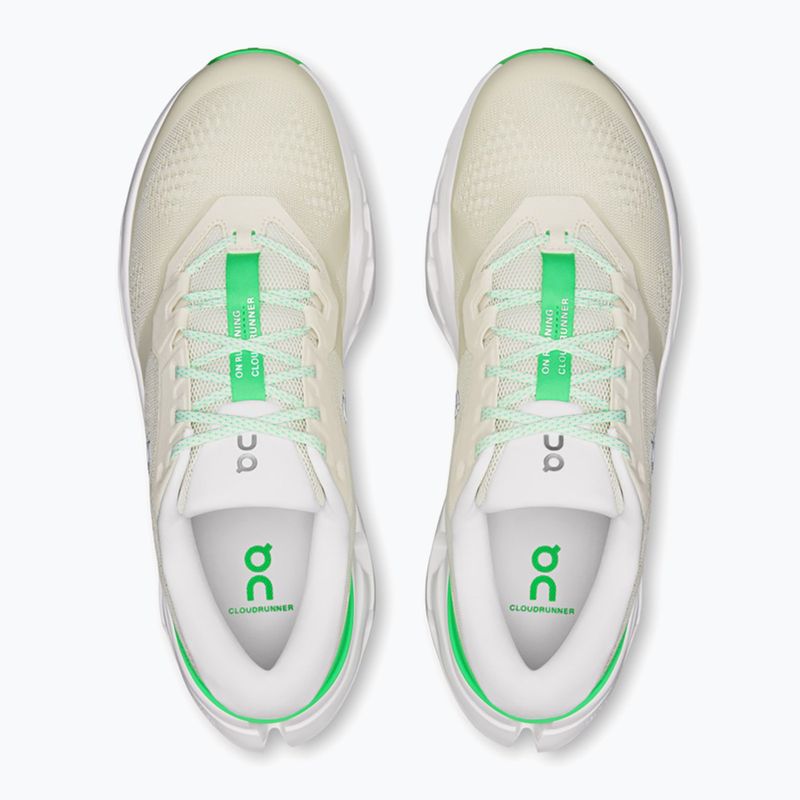 Buty do biegania męskie On Cloudrunner 3 ghost/verdite 13