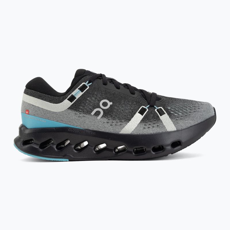 Buty do biegania męskie On Cloudsurfer 2 black/flurry 2