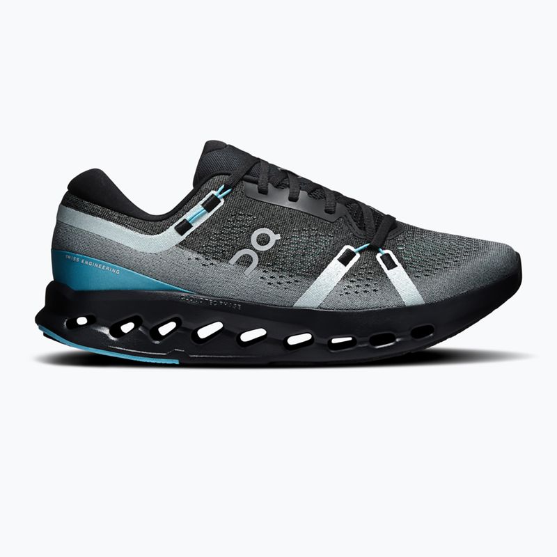 Buty do biegania męskie On Cloudsurfer 2 black/flurry 8
