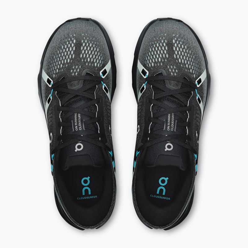 Buty do biegania męskie On Cloudsurfer 2 black/flurry 10