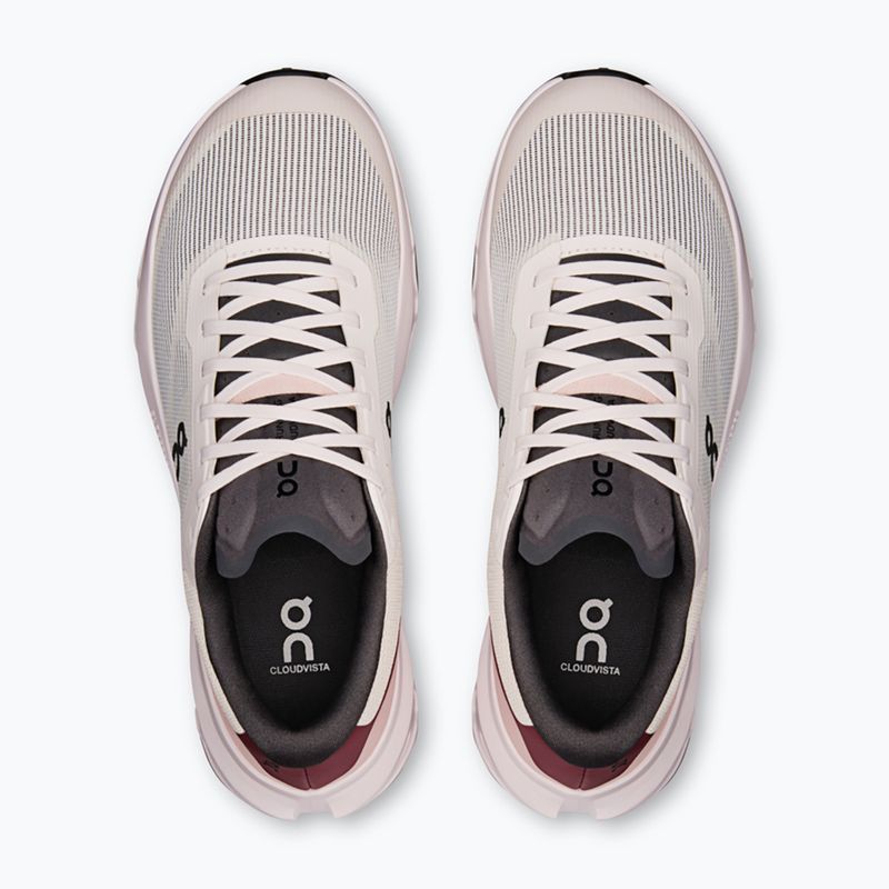 Buty do biegania damskie On Cloudvista 3 oyster/barberry 10