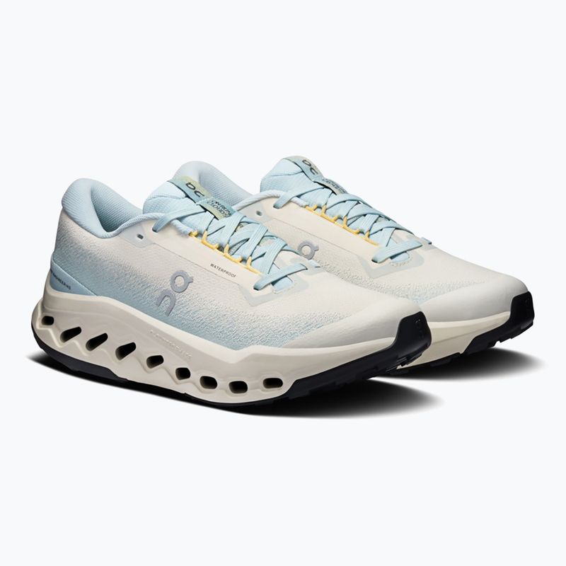 Buty do biegania damskie On Cloudsurfer Trail 2 Waterproof grain/brook 10