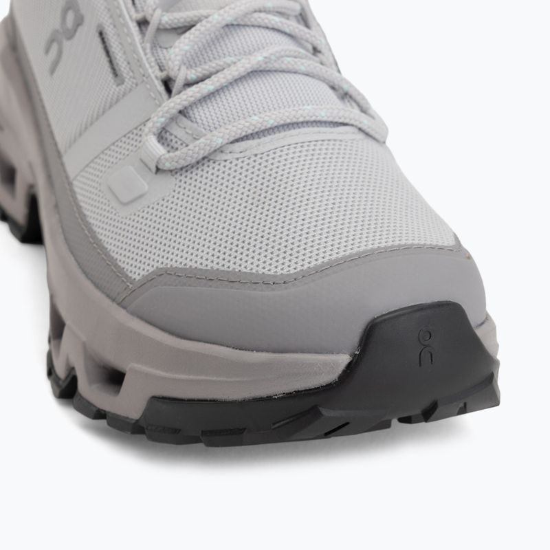 Buty turystyczne damskie On Cloudrock Low Waterproof glacier/ore 7