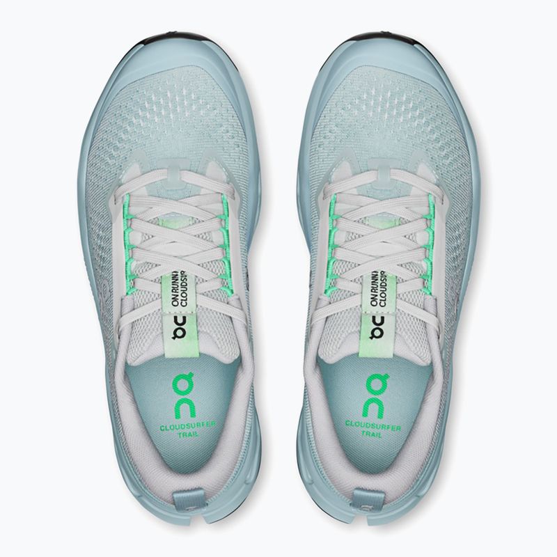 Buty do biegania damskie On Cloudsurfer Trail 2 chalk/gardenia 13
