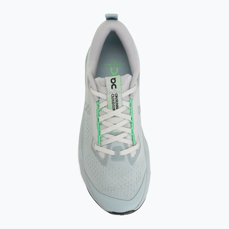Buty do biegania damskie On Cloudsurfer Trail 2 chalk/gardenia 5