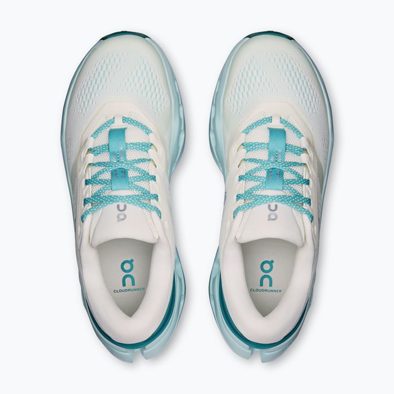 Buty do biegania damskie On Cloudrunner 3 ivory/aquamarine 10