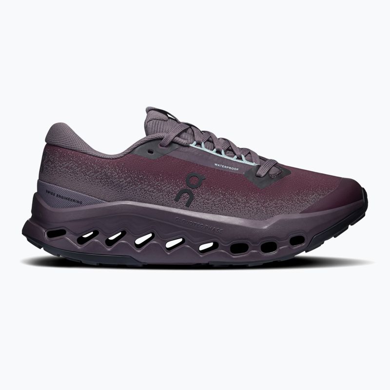 Buty do biegania damskie On Cloudsurfer Trail 2 Waterproof urchin/pebble 8