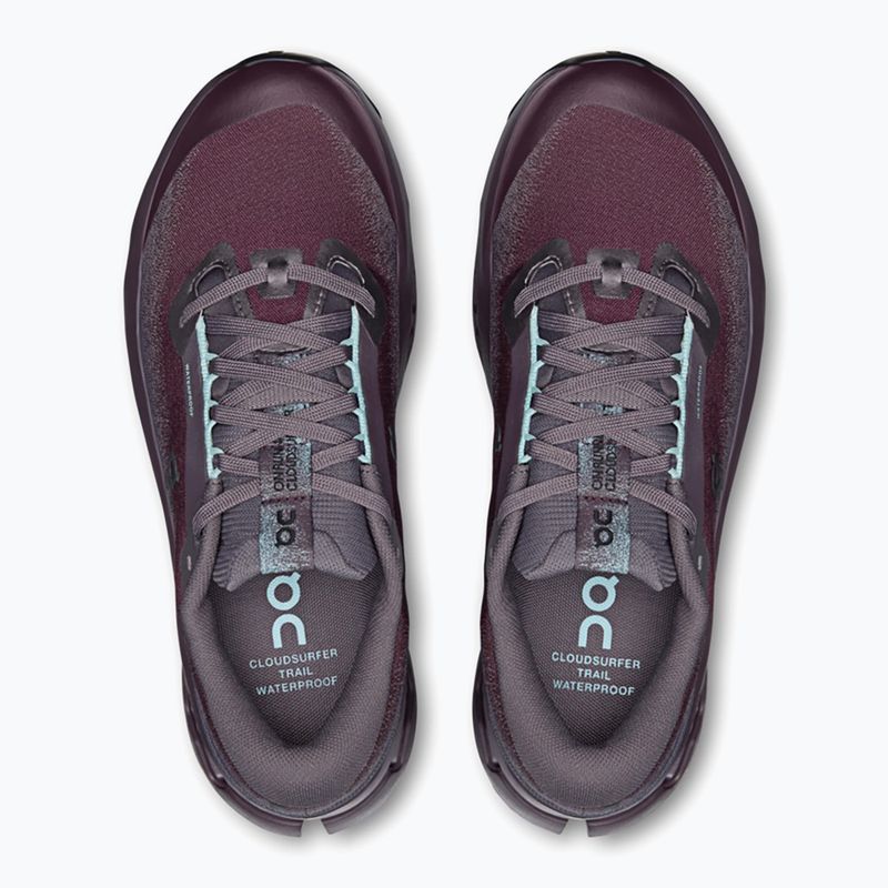 Buty do biegania damskie On Cloudsurfer Trail 2 Waterproof urchin/pebble 13