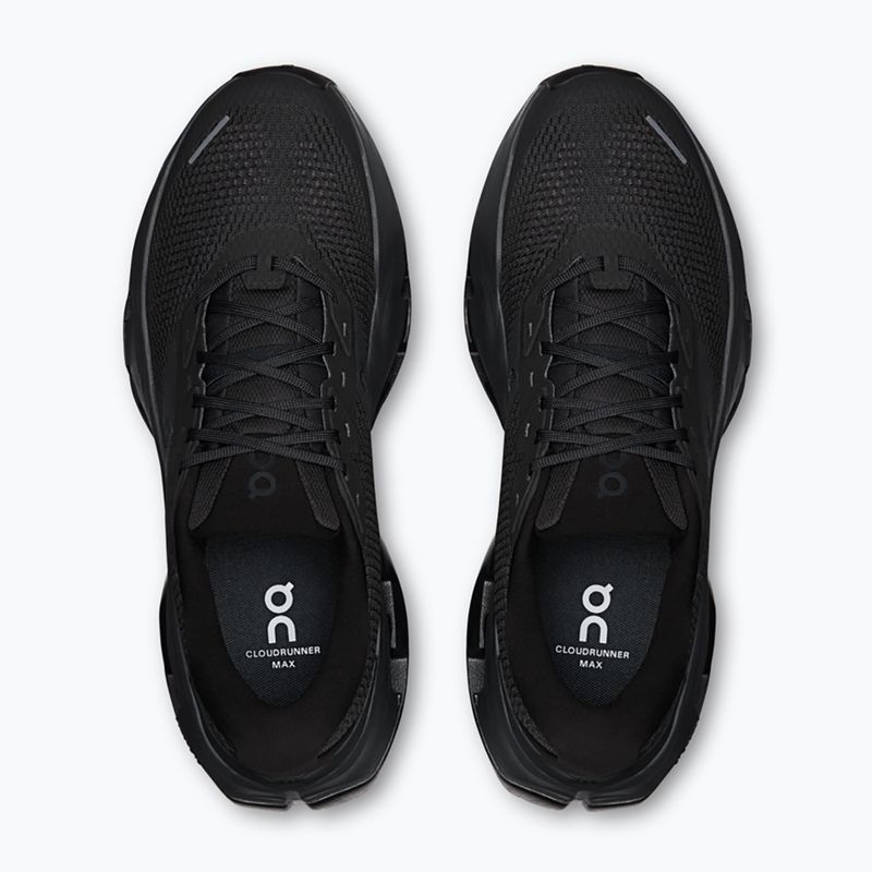 Buty do biegania męskie On Cloudrunner 3 Max black/black 10