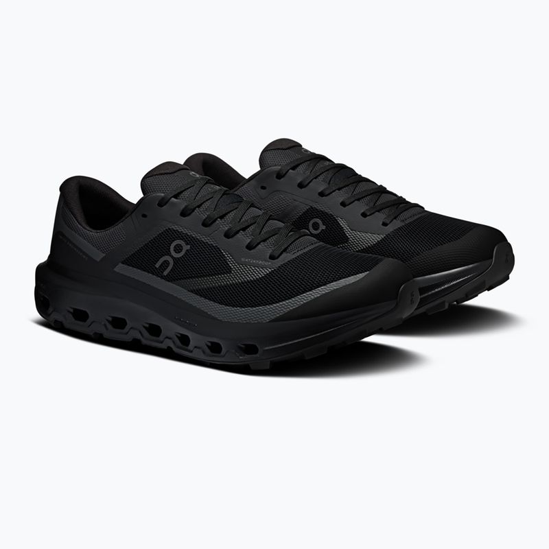 Buty do biegania męskie On Cloudvista 3 Waterproof black/black 9