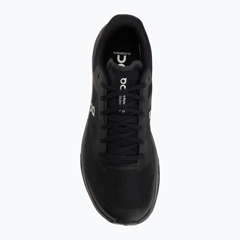 Buty do biegania męskie On Cloudvista 3 black/black 5