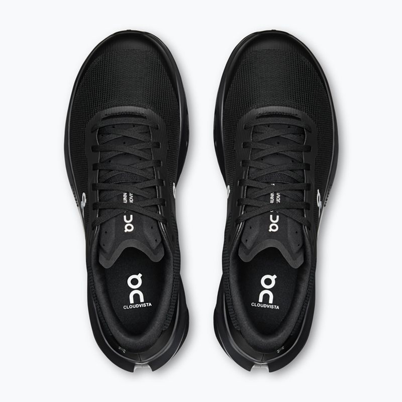 Buty do biegania męskie On Cloudvista 3 black/black 10
