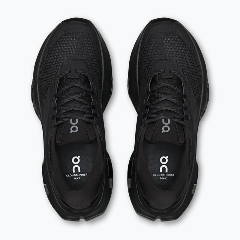 Buty do biegania damskie On Cloudrunner 3 Max black/black 10