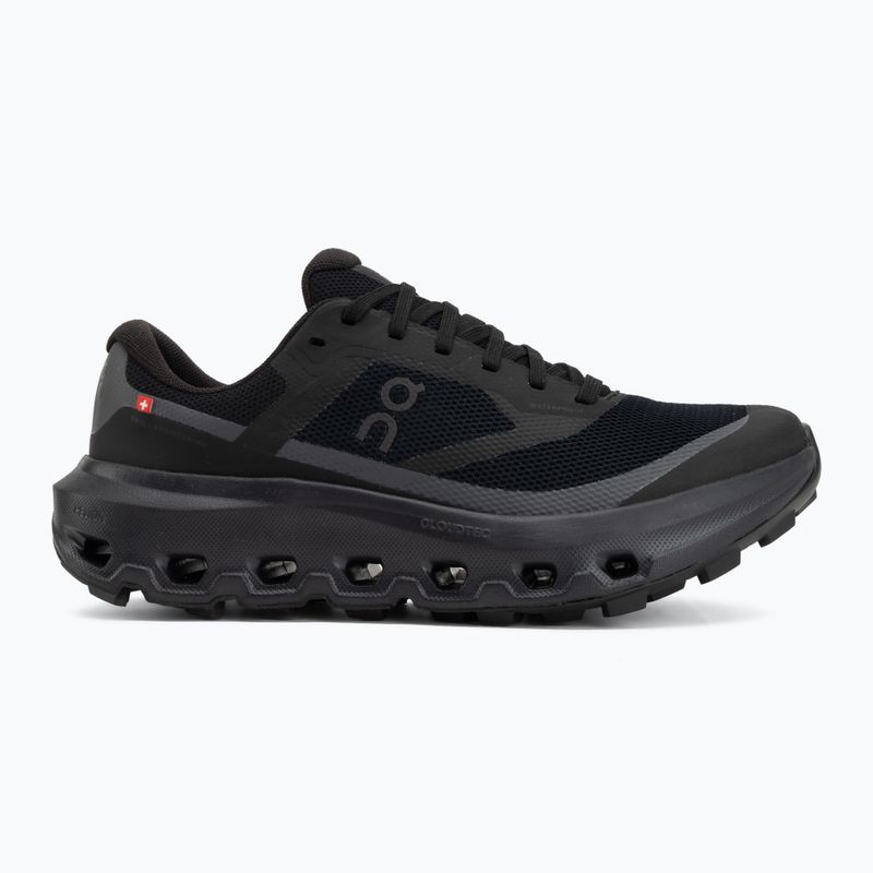 Buty do biegania damskie On Cloudvista 3 Waterproof black/black 2